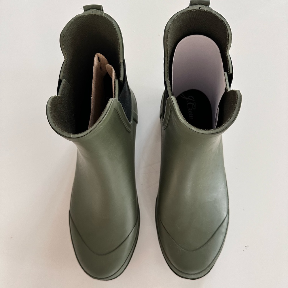 J Crew short Wellington Rain Boots